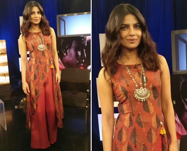 Priyanka Chopra At NDTV Interview