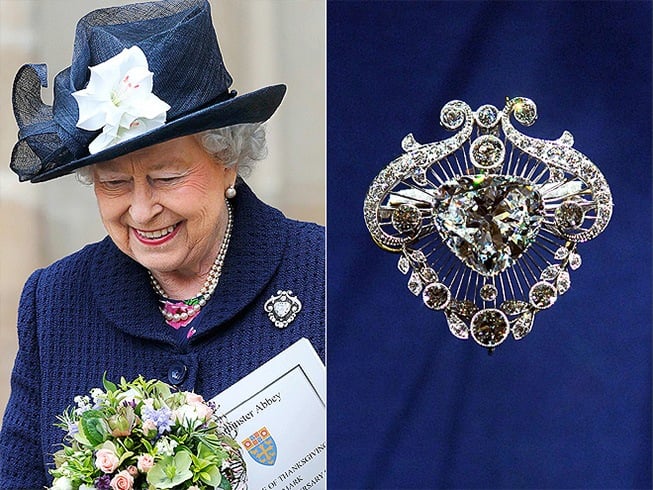 Queen Elizabeth Brooch