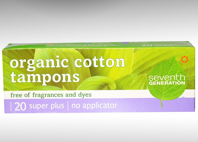Seventh Generation Chlorine Free Organic Cotton Tampons