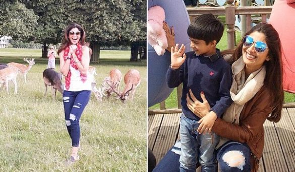 Shilpa Shetty London Vacation
