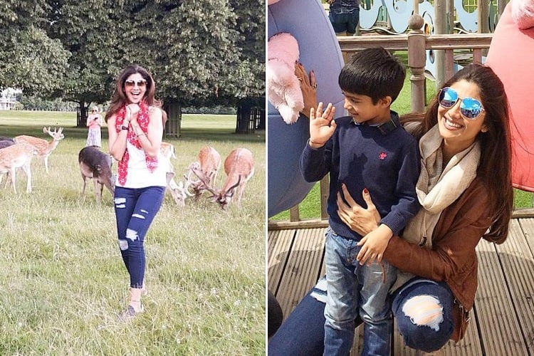 shilpa-shetty-london-vacation