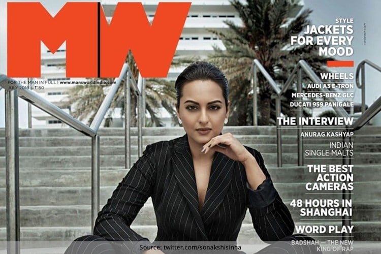 Sonakshi Sinha on MW magazine July 2016