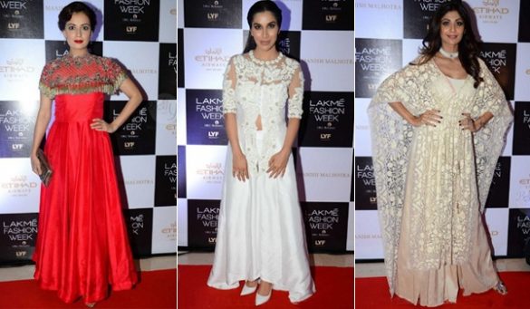 Celebs At Manish Malhotra LFW 2016