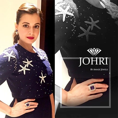 Dia Mirza Johri by Amaze Jewels