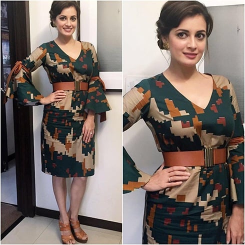 Dia Mirza Cord Outfit