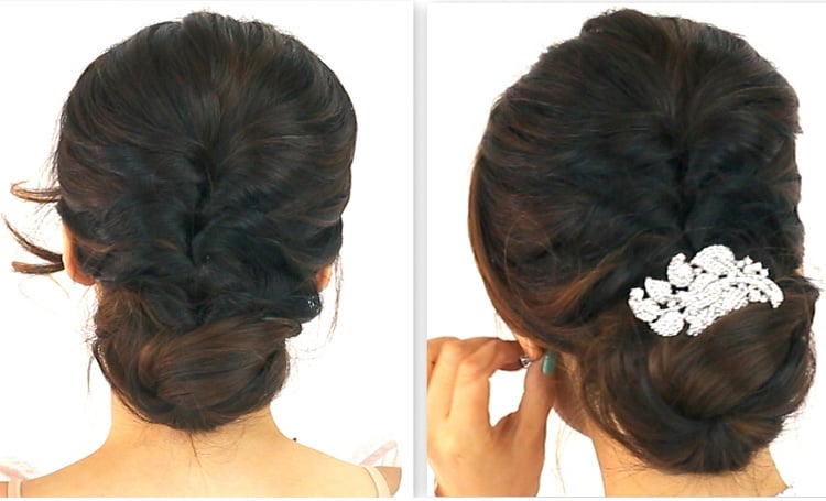 French Braid Bun