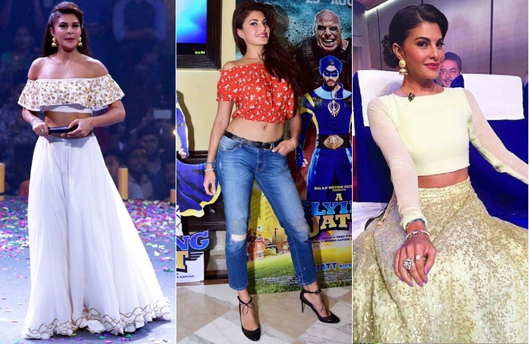 Jacqueline Fernandez Crop Top Style