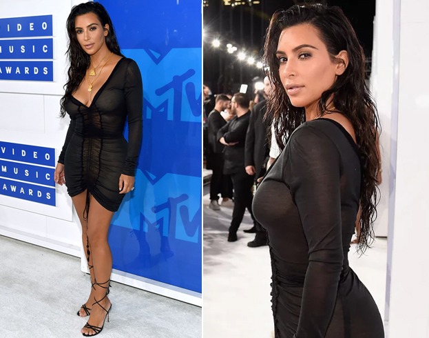 Kim Kardashian At Vmas 2016
