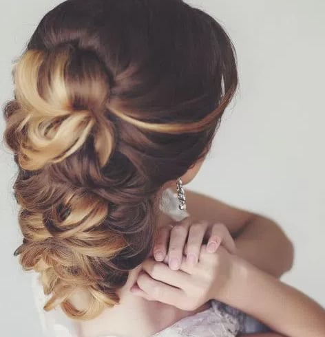 Layered Bun Hairstyle