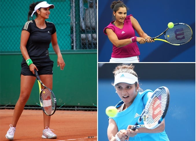 Sania Mirza At The Court