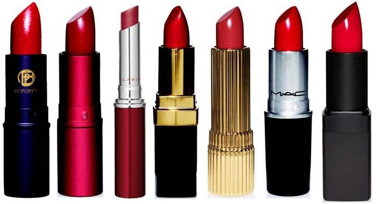 Shade Of Red Lipstick