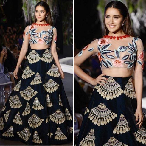 Shraddha Kapoor At Manish Malhotra LFW 2016