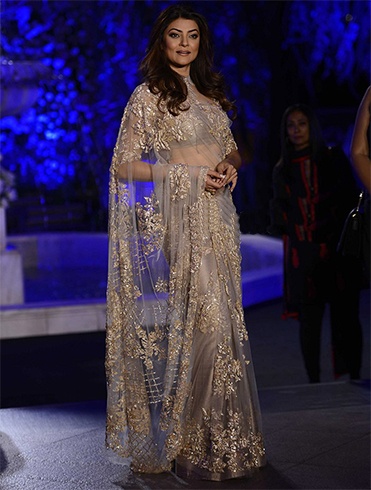 Sushmita Sen In Manish Malhotra