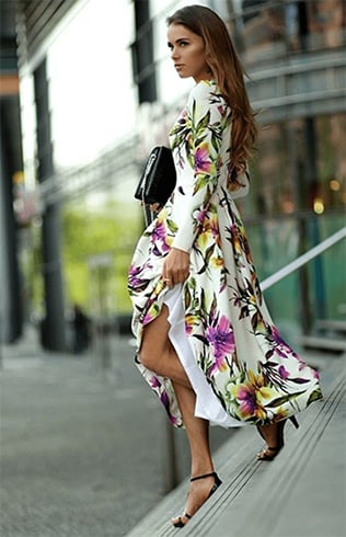 Tropical Printed Summer Dresses