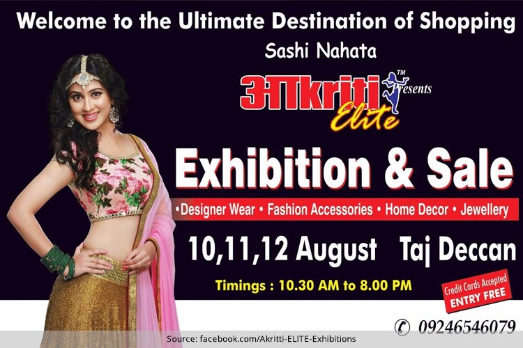 Akritti Elite Exhibition August Sale 2016