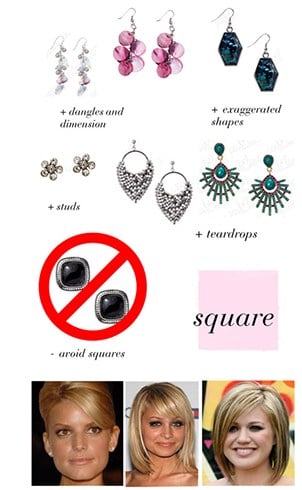 Best Earrings For Square Face