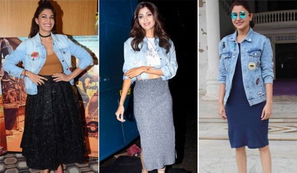 Bollywood Celebs Denim Jackets Look