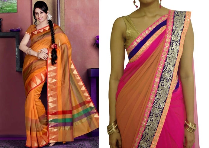 Clothing Items Made From Old Sarees