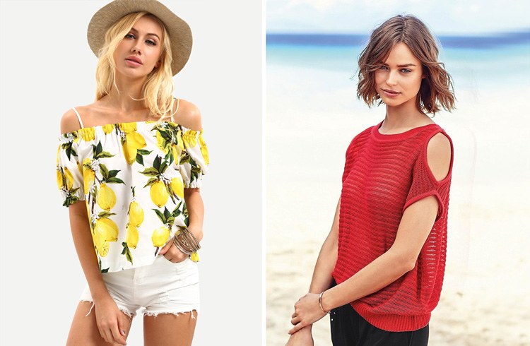 Cold Shoulder Tops