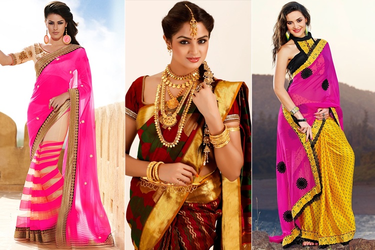 Different Types Of Saree Materials