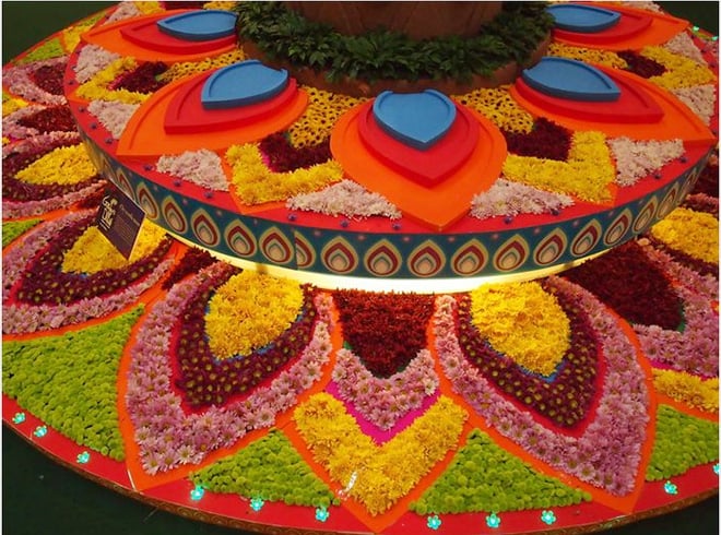 Easy and Small Rangoli Designs for Diwali