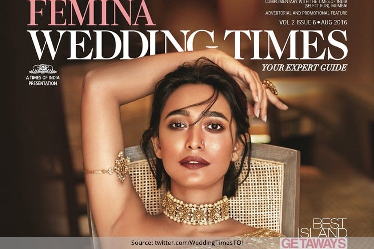 Sayani Gupta on Femina Wedding Times August 2016