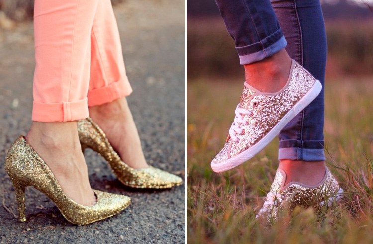 Glitter Footwear