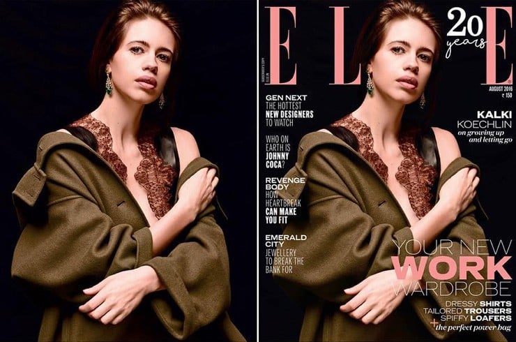 Kalki Koechlin On Elle India August 2016