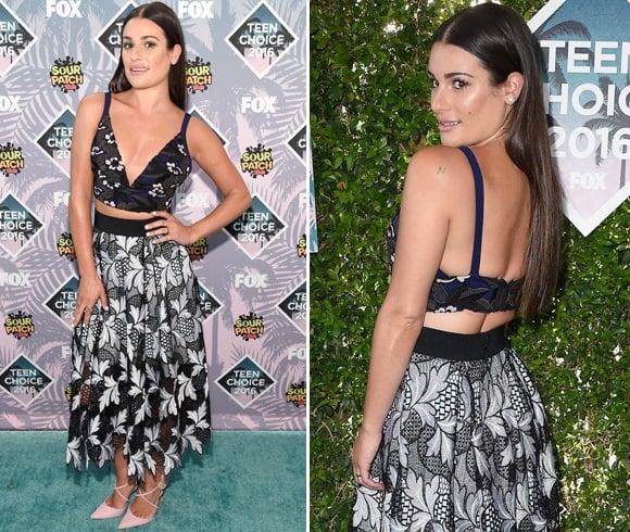 Lea Michele At Teen Choice Awards 2016