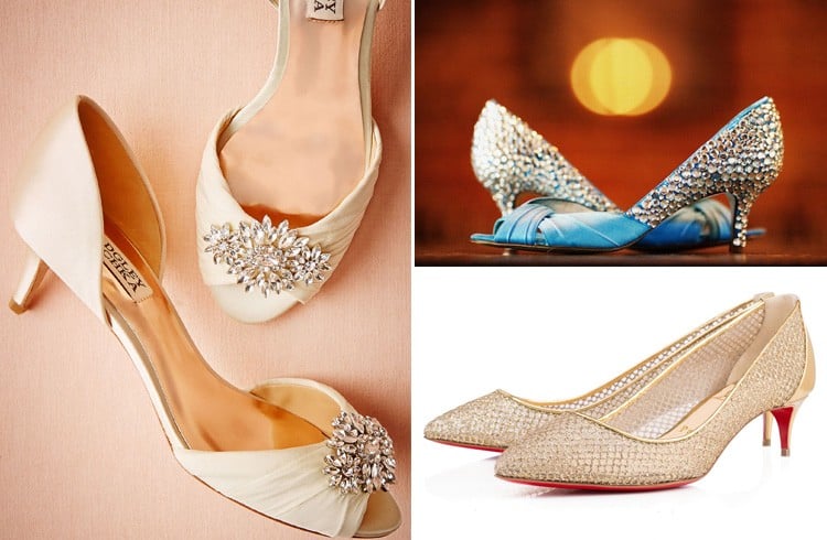 Low Heel Wedding Shoes