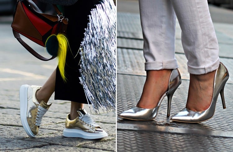 Metallic Shoes