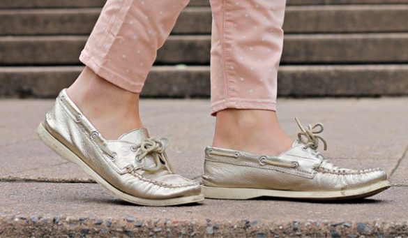 Metallic Sneakers