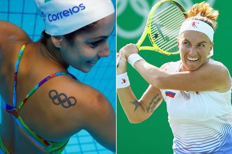 Olympic Athletes Tattoos