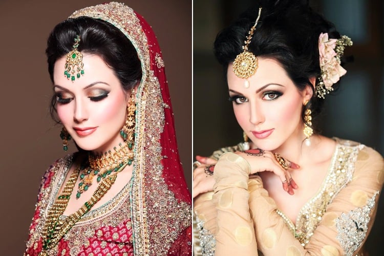 Pin by AH on Girly Dpzz  Bridal hairstyle indian wedding Pakistani  bridal hairstyles Long hair wedding styles