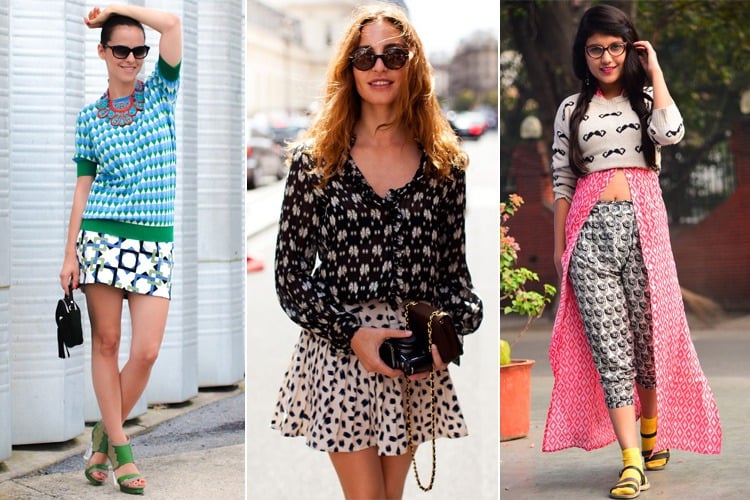 Print on Print Look - Fashion Myth