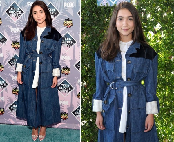 Rowan Blanchard At 2016 Teen Choice Awards