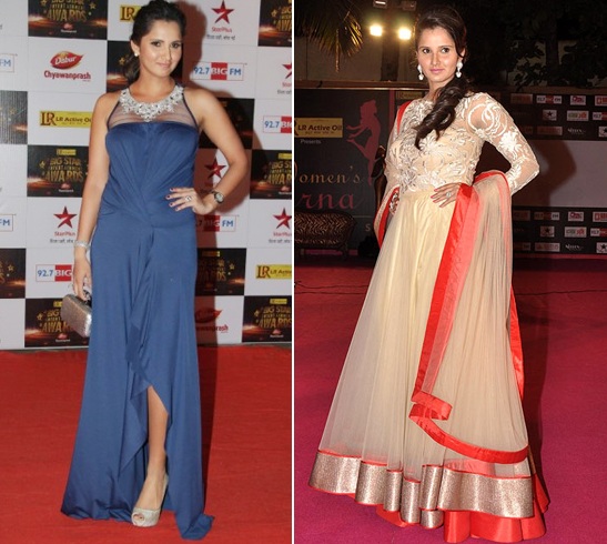 Sania Mirza On Red Carpet