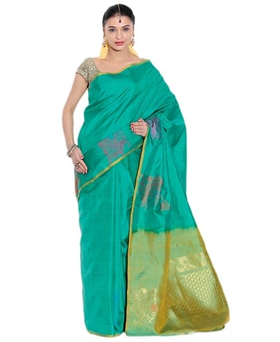 Saree Material To Look Slim