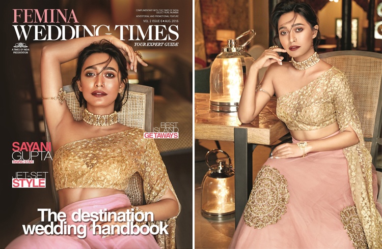 Sayani Gupta on Femina Wedding Times August 2016 Magazine