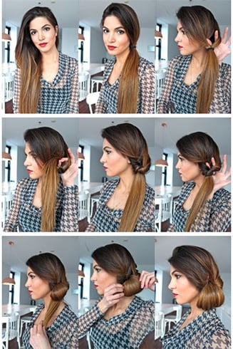 Sock Bun With Braid