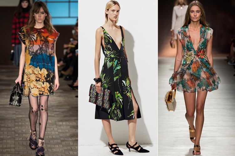 Tropical Prints Fashion