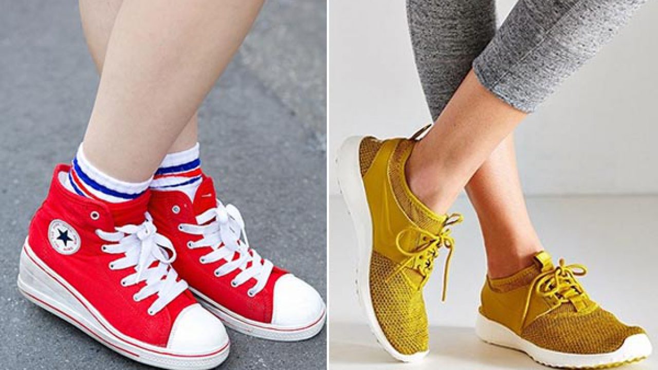 yellow sneakers for girls