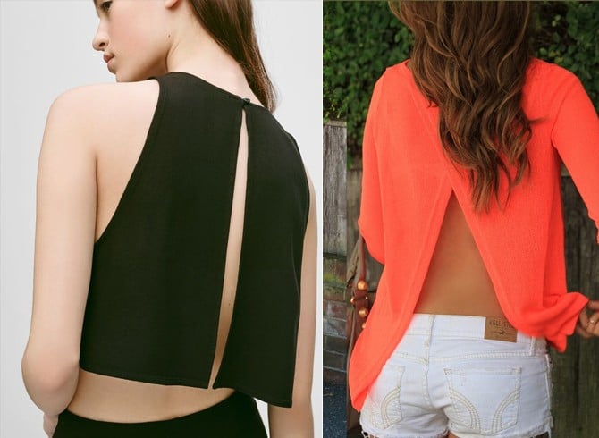 women backless workout tops