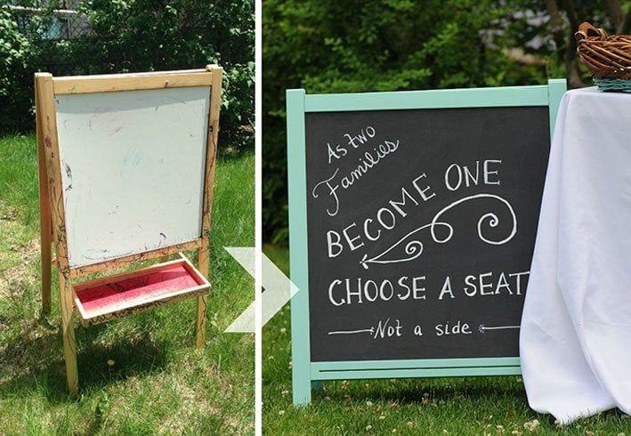 A Blackboard For Ushering