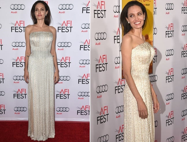 Angelina Jolie At premier of By the Sea