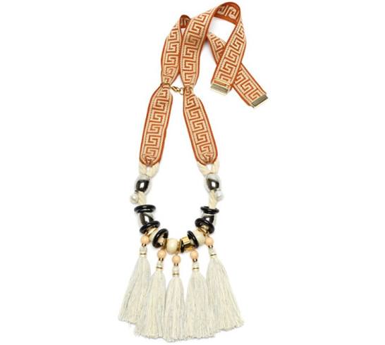 Aztec-Fringe Necklace