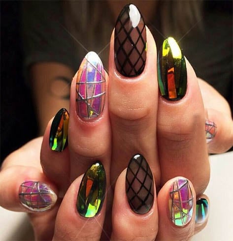 Chrome Nail Art