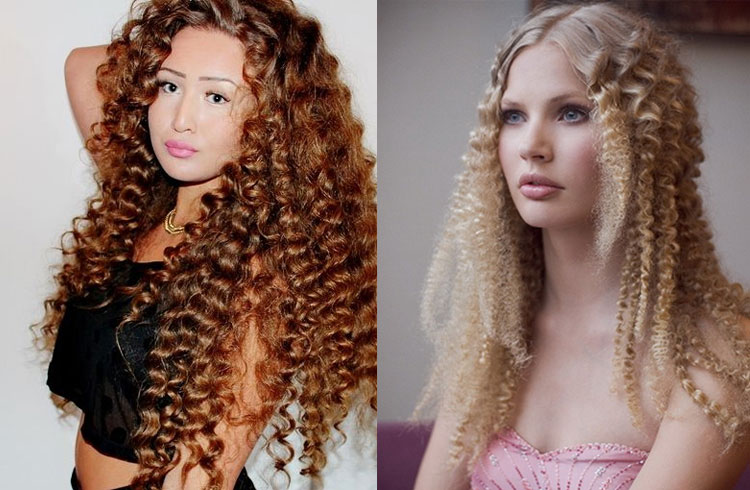 Crimped Curls