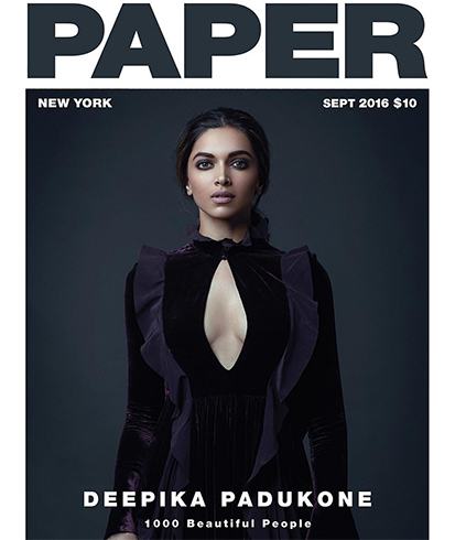 Deepika Padukone On Paper