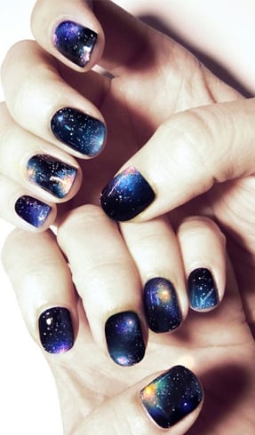 Galaxy Nail Art